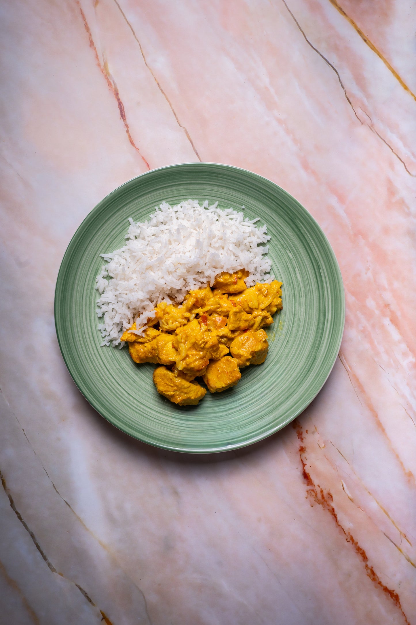 Pollo al Curry con Arroz Basmati