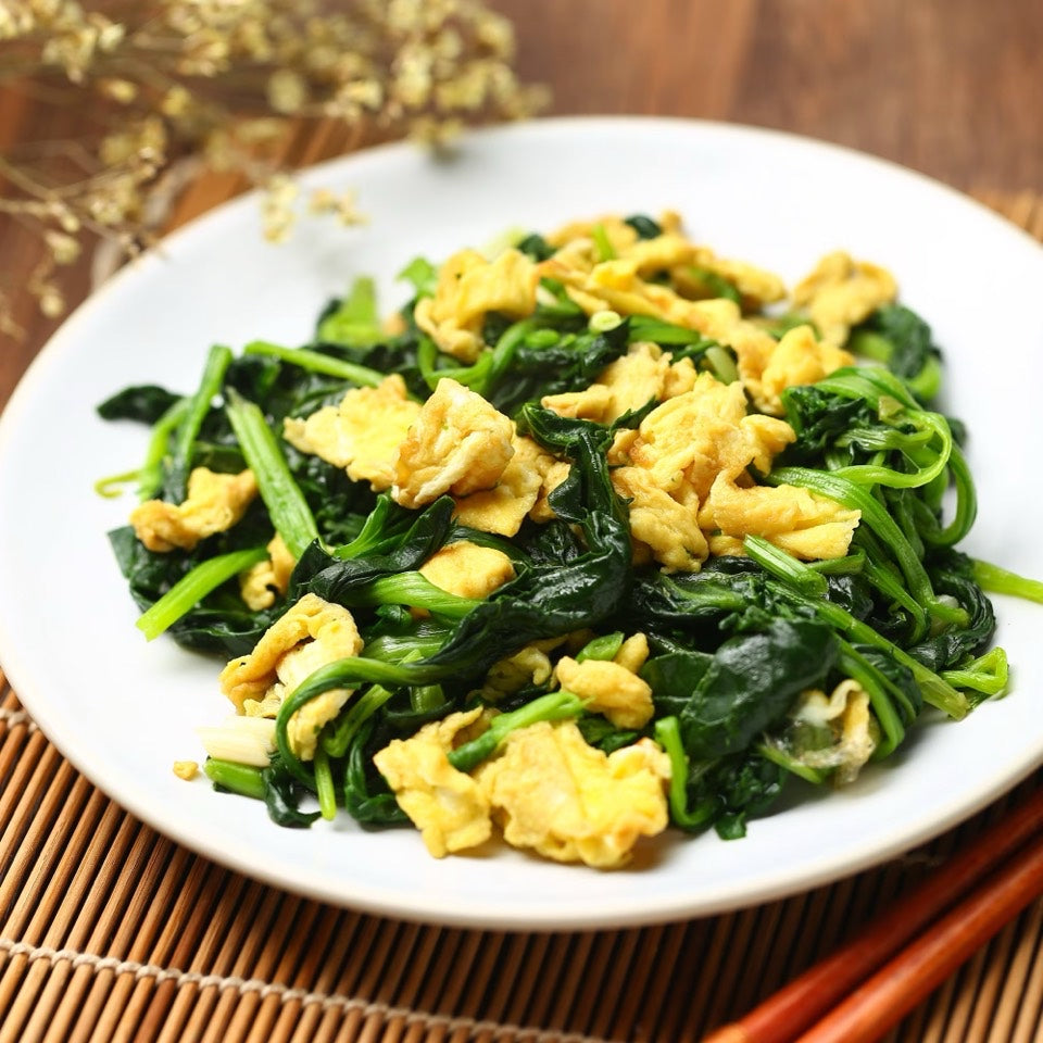Espinacas con Huevo