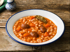 Alubias con Chorizo