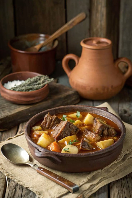 Costilla con Patatas