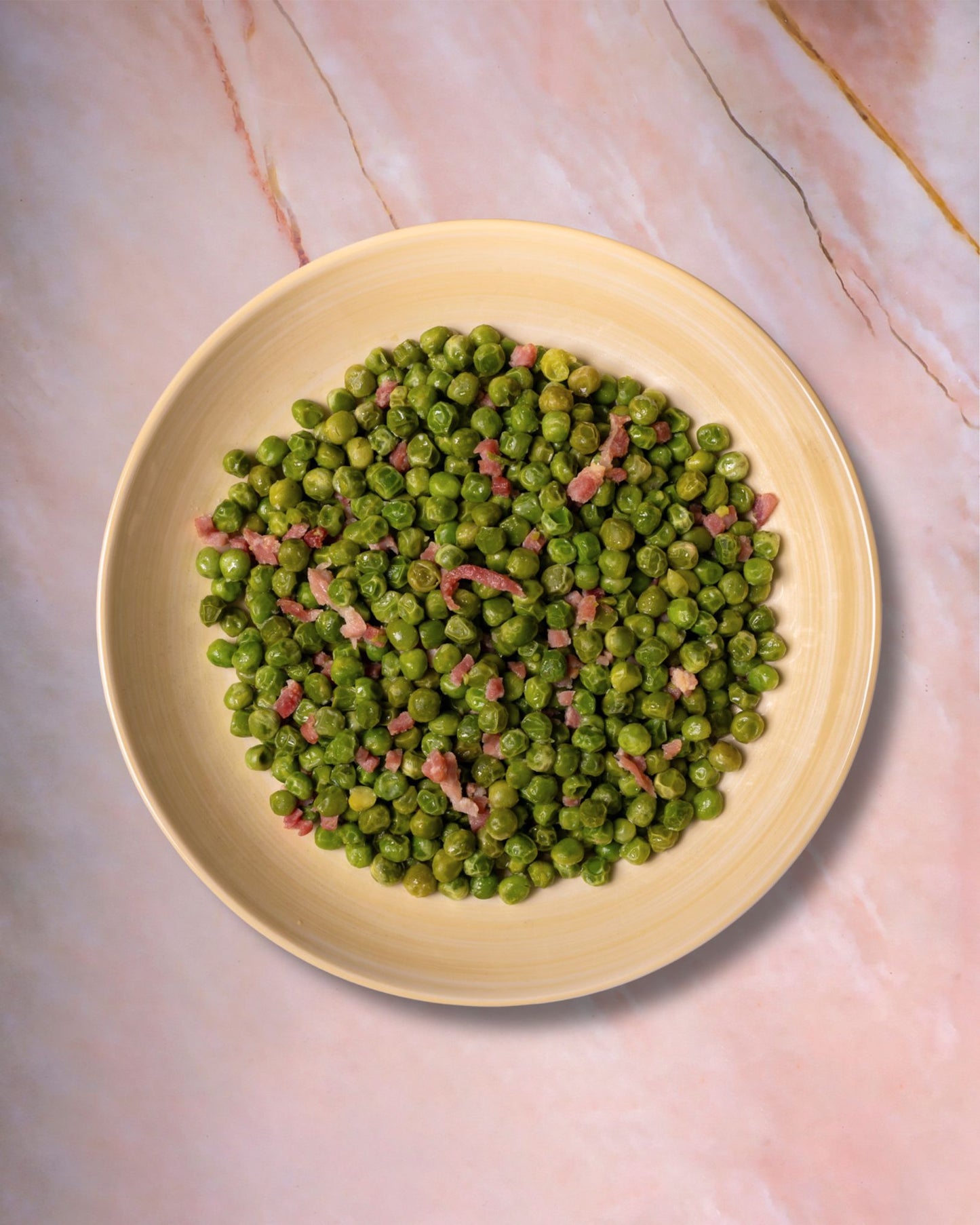 Guisantes al Ajillo con Jamón
