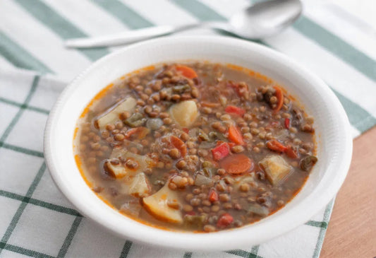 Lentejas Estofadas con Verduras