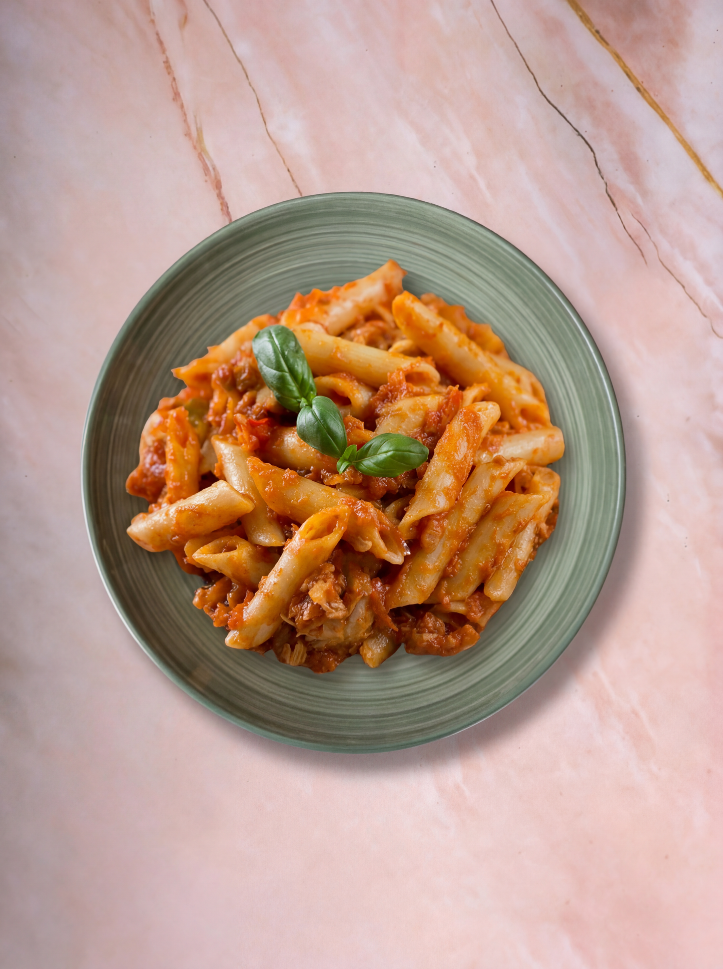Pasta con Atún, Tomate y Huevo