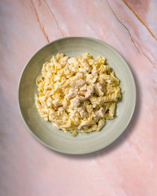 Pasta con Pollo y Crema