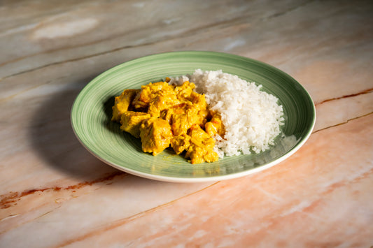 Pollo al Curry con Arroz Basmati