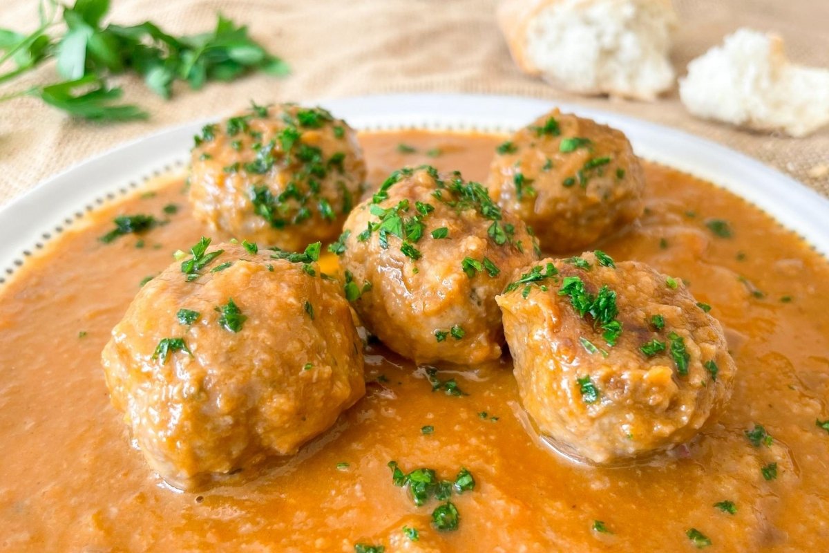 Albóndigas de Carne y Zanahorias Horneadas