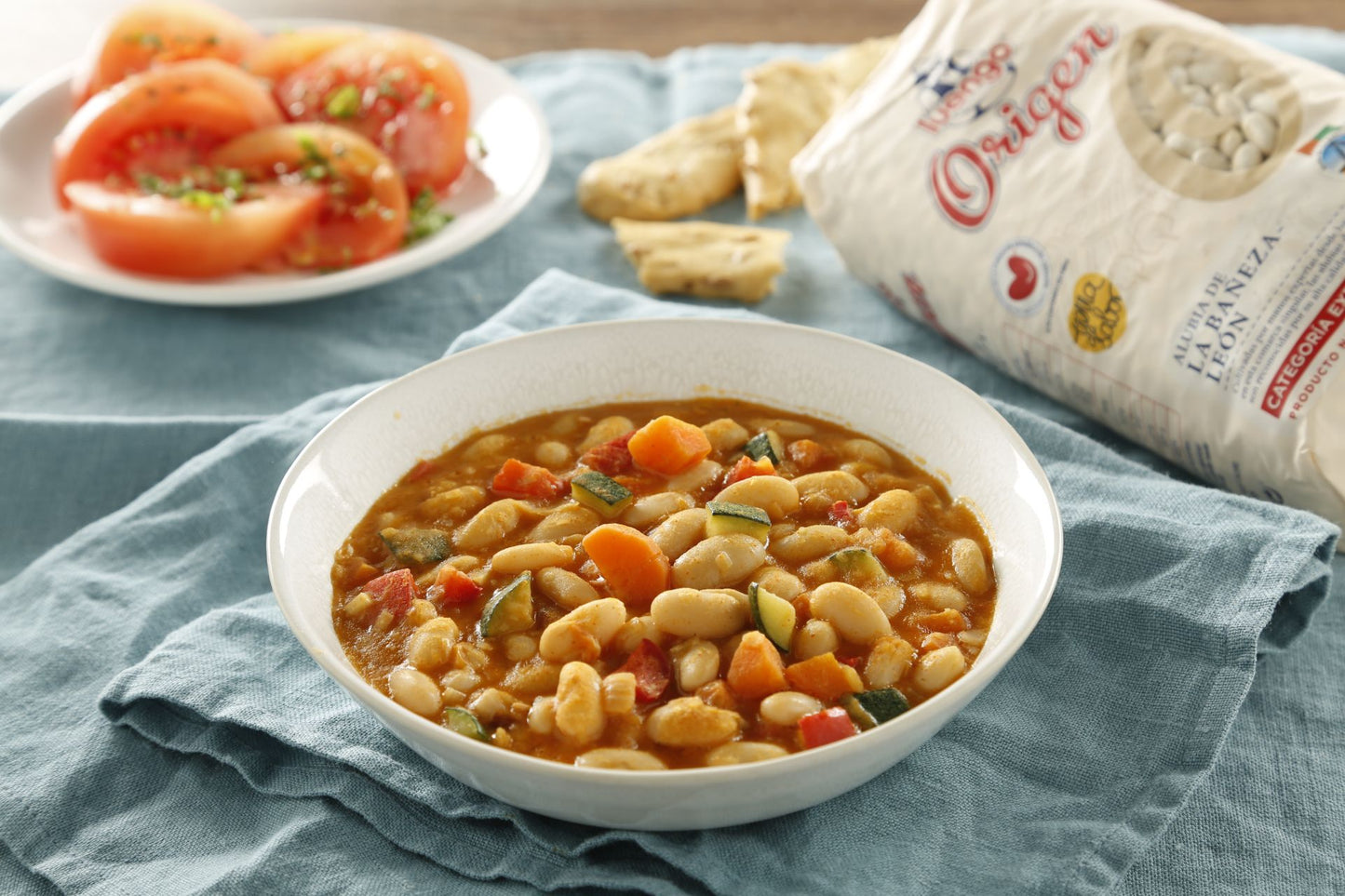 Alubias con Verduras